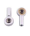 Aluminum M2 Tie Rod End Ball Joint Link Ball Head Holder 2mm Steering Linkage For HSP Tamiya Mini 4WD RC Cars Boats Planes Trucks And Crawlers 10 Pack Durable Lightweight High Precision Upgrade Parts, silver aluminum RC linkage ends