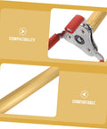 Smoke Sensor Removal Tool With Claw Head Attachment For Ceilings close-up of claw head and aluminum frame, safe for delicate alarms.