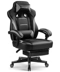Big And Tall Gaming Chair For Adults With 350 Lb Capacity, Heavy Duty Office Chair With 21.5 Inch Wide Seat, Ergonomic High Back Lumbar Support