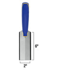 Gum Rubber Margin Float 6 Inch By 2 Inch With Comfort Grip Handle For Grout In Tight Spaces Under Toe Kicks Around Toilets And Cabinets