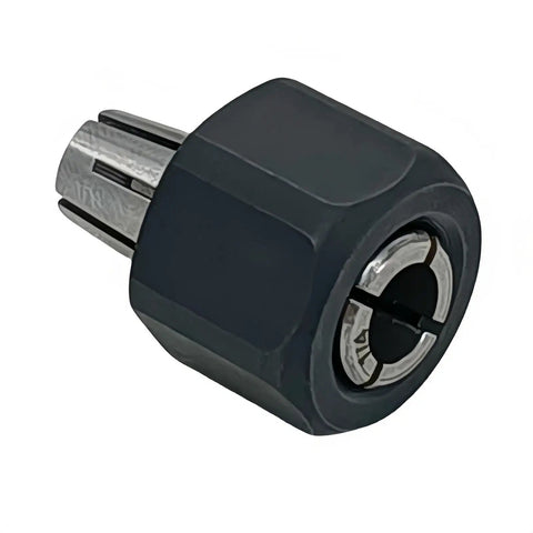 Beefy 1/4 Inch Router Collet Kit With Self Releasing Chuck And Locking Nut For Replacing 48-66 Series Collets Includes 14-46-0166