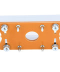 Dead Solid Aluminum Alloy Router Table Insert Plate For 65mm Routers Featuring Butter Smooth Slots And No Sweat Mounting, top view.