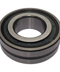 Heavy Duty Spherical Roller Bearing With Straight Bore And Double Seals Compatible With SB22207W33SS showing 35mm bore and rubber seals.