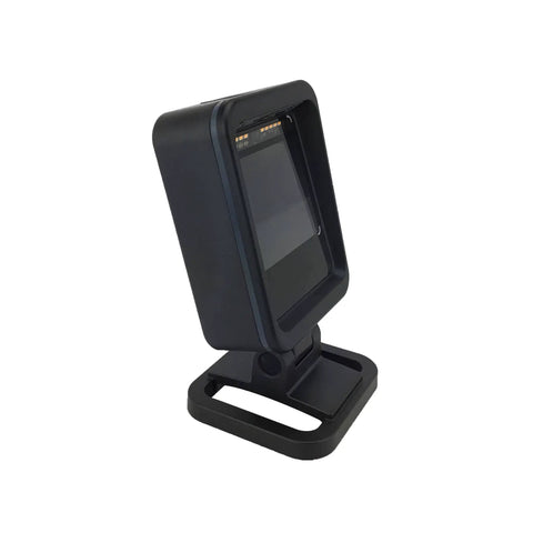 Side view of Flexible Hands Free Presentation Barcode Scanner 1D 2D And PDF417 With USB Cable, large reading window.