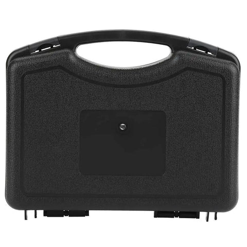 Pro Grade Digital Vibration Meter And Tester With Piezoelectric Sensor For Machinery Vibration Measurement And Industrial Analysis Portable Vibration Tool For Acceleration Velocity Displacement And Temperature Readouts black plastic carrying case