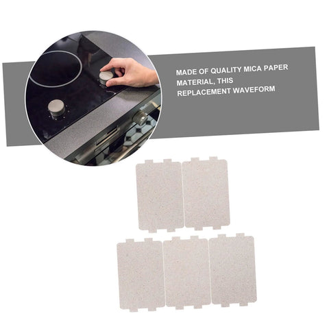 7 Piece Microwave Waveguide Mica Sheet Insulation Kit For Microwave Repair Prevents Food Moisture Splatter Fits Most Models