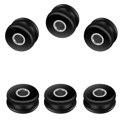 Gas Tank Mount Grommets for Harley Davidson Heritage Softail 1984 to 1999 FXWG 1985 to 1986 Springer Bad Boy Fatboy Models Rubber Replacement Kit 6 Pack
