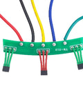 Wires connecting Hall Sensor Board Replacement For Electric Bikes And Scooters, 213 Hall N41 4601 Hall Effect Sensor, PCB repair part.