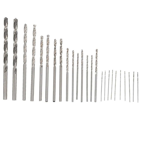 Micro Drill Bit Set For Jewelry And Watches, Precision Straight Shank Mini Bits For Power Tools, High Speed Steel drill bit sizes