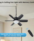 Outdoor 20.5 Inch Plug-In Ceiling Fan With Light For Gazebo And Patio-Ready Canopy Tent Porch Or RV - Remote Control Visible