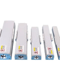 Fully Enclosed Linear Guide Module Heavy Load With 100mm Width And 1605 1610 Ball Screws, Four MGN12C Blocks, Sliding Table, Dust Proof Cover, 60mm Servo Motor Ready SFU1605 300mm Ball Screw System showing enclosed linear actuators