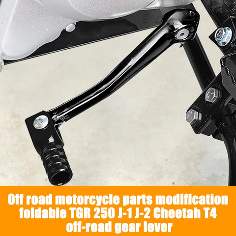 KHGUZ Folding Motorcycle Gear Shifter Lever Foldable Pedal Shifter Replacement For 50cc 70cc 90cc 110cc Pit Dirt Bikes