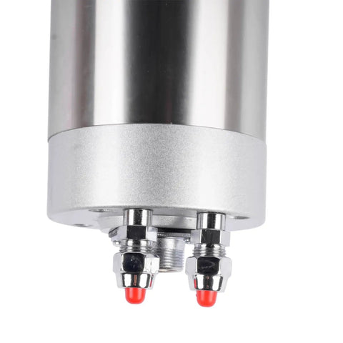 Water Cooled CNC Spindle 2.2KW 220V 8A ER20 Router Motor with connectors, 5000-24000 RPM, 80mm diameter, 400Hz
