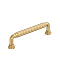 Cowrie Champagne Bronze Cabinet Pull Five And One Sixteenth Inch Center To Center Measurement For Cabinets And Drawers Transitional Style