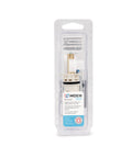 Posi Temp Tub And Shower Replacement Cartridge 1222 in retail packaging with brass and plastic components, front view