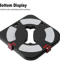 Top Shelf Aluminum Corner Radius Template Set R15 Through R50 Router Table Edge Shaper protective pad for board surfaces.
