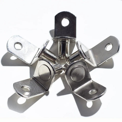 Solid As A Rock Metal Shelf Pegs 1 4 Inch L Shaped Support Brackets Zero Wobble Cabinet Hardware Heavy Duty Replacement Pins Pack Of 20, silver metal pegs.