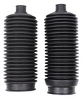 Front Rack And Pinion Inner Tie Rod End Boots For Toyota Sequoia 2001 To 2007 And Tundra 2000 To 2006, black rubber boots