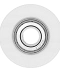Bearing Pulley Wheel Set For Gym Gear 43mm Universal Rollers With Ball Bearing Cable Attachment For Home Gym And Health Club Machines Low Friction Quiet Operation, white bearing pulley wheel
