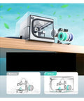Enclosure For 3D Printer With LED Light Keeps Constant Temperature And Reduces Warping Fits A1 Mini Printer Clear Shield