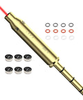 Red Laser Boresighter For 177 Cal Bore Sight Laser For Hunting with batteries, rings, quick calibration tool