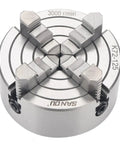 K72 125mm Four Jaw Independent Lathe Chuck Fixture With Single Movement Fast Setup Built Tough For Home Projects And Factory Machining On Metal Lathes Wide Compatibility And Secure Workholding, 4-jaw steel chuck