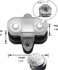 Bus Bar Terminal Block Power Stud Size 0.3125 Inch Battery Junction Post Distribution Block Insulated With Cover DC 48V 250A For Auto Truck RV Boat Red And Black Beefy