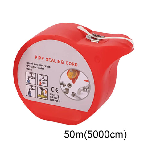 High-Temperature Hose Repair Tape Leak-Proof Rope Water Pipe Sealing Cord With Elastic Stretch And Flexible Adhesion 50m