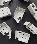 Pair Of Mini Blind Brackets For Low Profile White Window Blinds Headrail Holder Brackets Set Of 2 With 8 Screws Durable Steel Construction