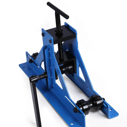 Boost Your Shop Game With This Heavy Duty Manual Tube Roller Bender Featuring Six Precision Dies For Flawless Round And Square Pipe Bends On Steel Copper And Aluminum Without Breaking A Sweat
