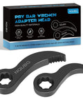 Heavy Duty Pry Bar Wrench Adapter For Half Shaft Removal, Car Repair Tools, Crowbar Attachment packaging and wrench heads