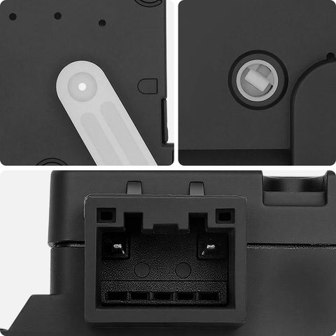 Close-up of Plug And Play HVAC Air Door Actuator For Hyundai Elantra 2001 2006, Tucson 2005 2009, Tiburon 2003 2008 Replacement.