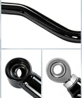 Rear Radius Arm For RZR XP 1000 And 4 XP 1000 2014-2023 And XP Turbo 16-21 High Clearance Boxed Rear Radius Rods With Adjustable Heim Joints DOM Steel Tubing black steel arm