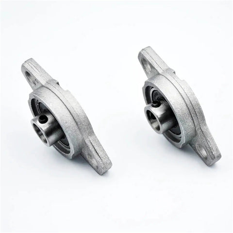 Badass 10mm Zinc Alloy Pillow Block Bearings With Housing 10 Pack Ultra Durable Chrome Steel Balls Run Sick Smooth Low Noise Self Aligning Fits Any Shaft Great For Garage Shop Projects Reliability And Heavy Duty Strength Guaranteed, two 10mm housings