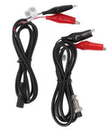 Cables and clamps for Portable Hand Crank Generator 30W High Efficiency Manual Power Supply For Outdoor Emergency Charging Alloy Black 902g