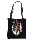 Dragon Boat Paddler Tote Bag For Dragonboating Enthusiasts And Team Members Paddling Gear For Men And Women showing colorful dragon design