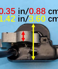 Ignition Coil Direct Fit Replacement For DSH 700 X And DSH 900 X Concrete Saws Gas Cut Off Saw 2133657 Z1180 dimensions shown
