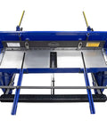 Heavy Duty Kickass Cast Iron Manual Stomp Shear Machine For Cutting Thick Sheet Metal And Aluminum Up To 14 Gauge With Razor Sharp Tool Steel Blades for precise metal cutting.