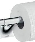 Toilet Paper Holder Double Roll Chrome Finish Wall Mounted Easy Install No Fuss Bracket Solid Brass Holds Two Rolls Avantgarde