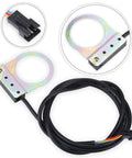 Electric Bike Speed Sensor With Dual Magnetic Detection And 12 Magnet Steel PAS For True One To One Power Assist 65mm Disc