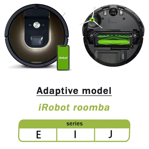 Must Have Replacement Parts Kit For Roomba I Series And J Series Not For Combo Models includes vacuum view and green brushes