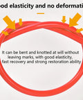 Orange Polyurethane Pneumatic Hose 10M For Air Compressor With Blue Pipe Cutter 8mm OD By 5mm ID bending flexibility
