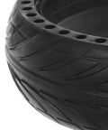 Close-up of Honeycomb Scooter Wheel Replacement Tire With Shock Absorption Solid Tire For Adult Electric Scooters Stable Ride