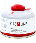 Isobutane Camping Stove Fuel Blend Four Season Butane Propane Mix For High Output And Efficiency with screw-on universal fitting