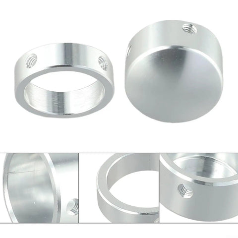 Durable Aluminum Alloy Handle End Cap For 25mm And 1 Inch Plate Loaded Machines Grip Covers With Smooth Edges For Extra Comfort During Tough Lifts Daily