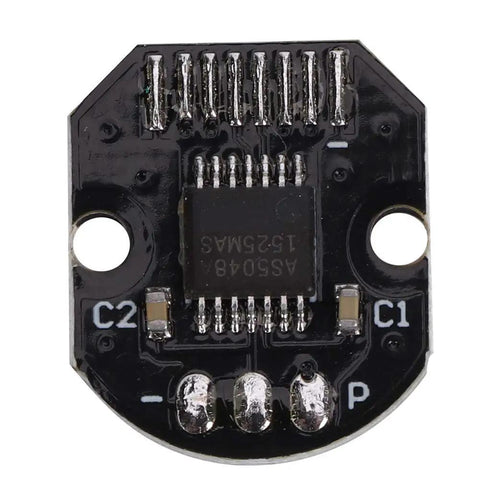 Front view of Pro Grade High Resolution Magnetic Encoder Module With 14 Bit Absolute Angular Position, PWM And SPI Interface, 5V DC Sensor