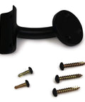 Mount and screws for Sturdy Aluminum Handrail Kit For Indoor And Outdoor Stairs 3 Feet, Wall Mounted With Mounts, Black Sand Finish