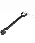 Universal Top Tube Bike Rack Adapter for Cars, adjustable 18 to 28 inch cross bar, black, tool-free setup, 45 pound capacity