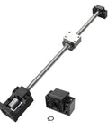 700mm SFU1605 Ballscrew CNC Kit For DIY Makers Includes End Supports BK BF12 16mm Ball Screw Coupler Nut Housing And Nema23 Motor Bracket