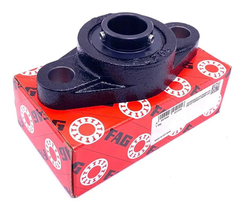 Industrial Flanged Housing Bearing Unit Two Bolt Oval Flange For 15 16 Inch Bore Delivers Nasty Good Performance Smooth Operation And Zero Friction For Your Machinery Ensuring Rock Solid Reliability During Heavy Loads And Workloads Daily On The Job, cast iron housing on box